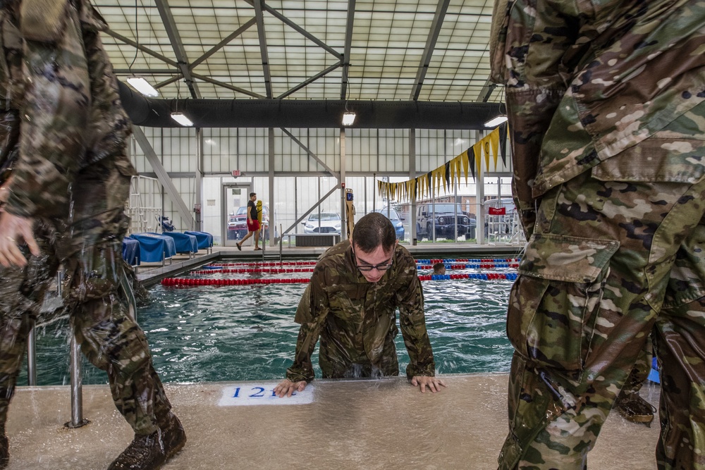 Rough terrain Soldiers prepare for water operations