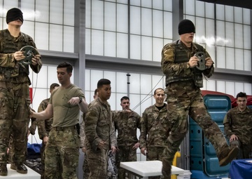 Rough terrain Soldiers prepare for water operations