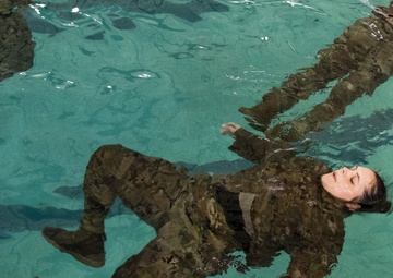 Rough terrain Soldiers prepare for water operations