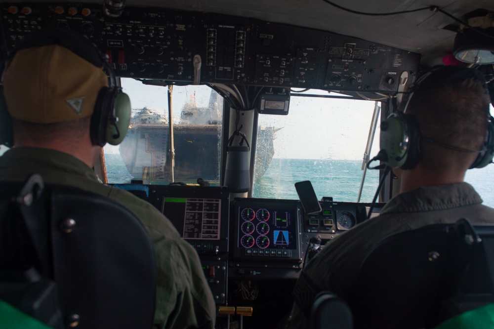 USS Green Bay LCAC operations, March 10, 2020