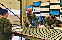 181st Multi-Functional Training Brigade NCOs complete training at Fort McCoy Central Issue Facility