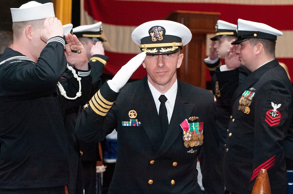 USS Colorado Holds Change of Command