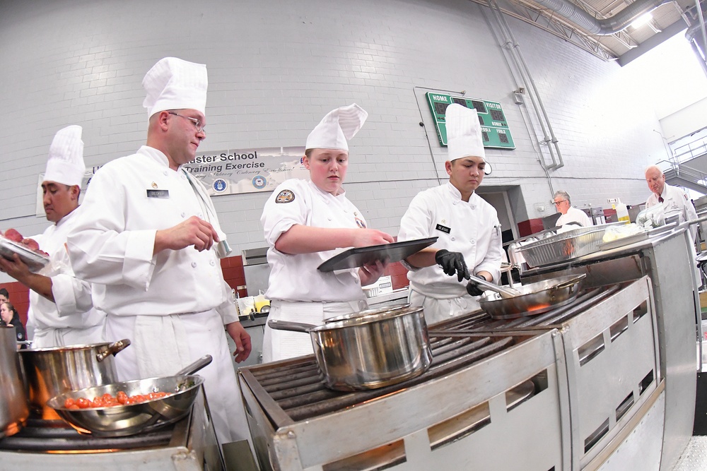 Culinary training exercise enters fifth day