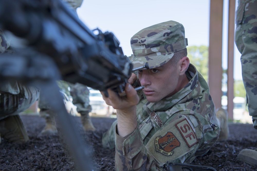 The 149th Fighter Wing Gunfighters compete in TMD’s Best Warrior Competition