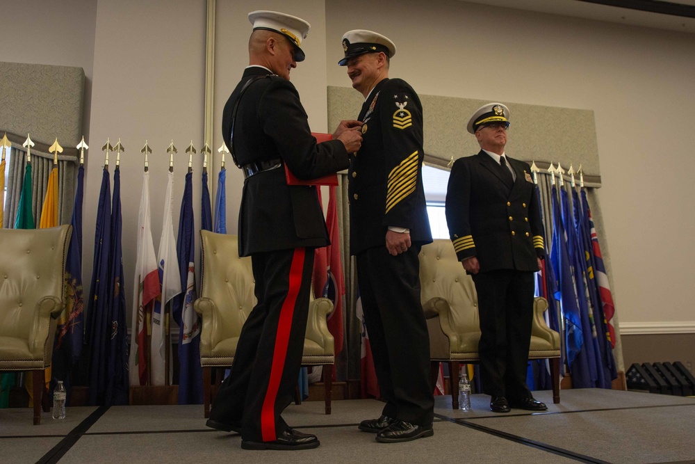 Command Master Chief of 2nd MAW Retires