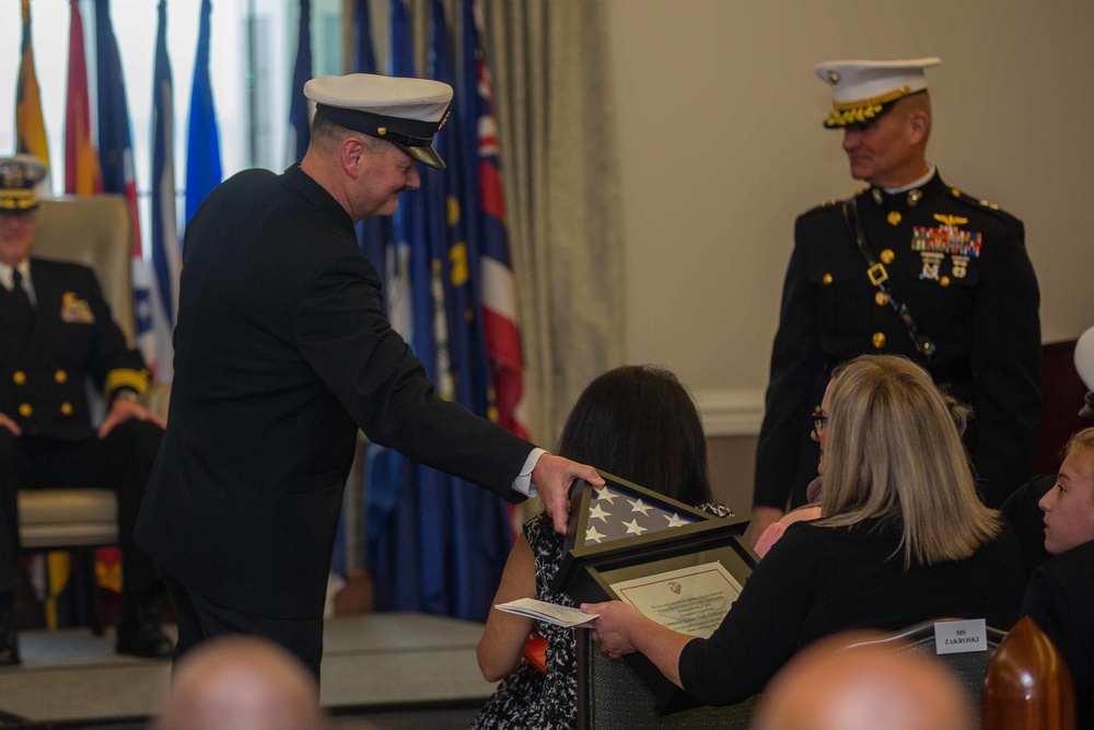 Command Master Chief of 2nd MAW Retires