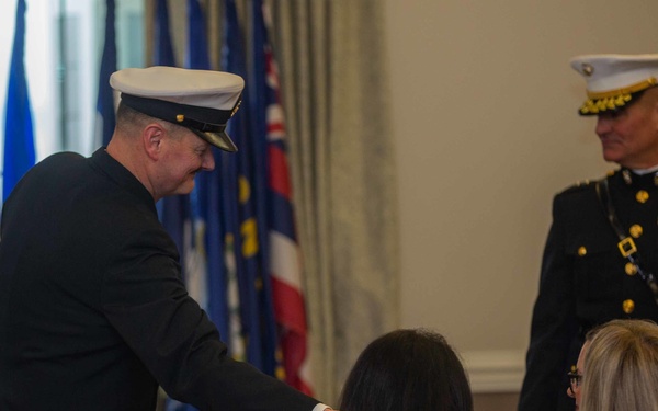 Command Master Chief of 2nd MAW Retires