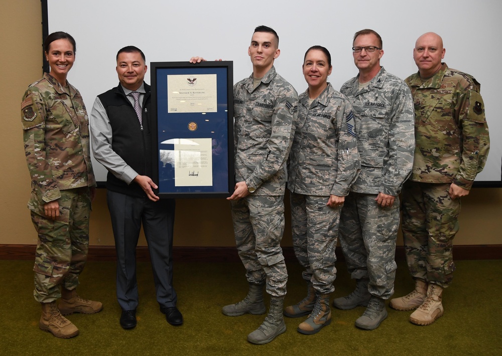 Keesler Airman receives President’s Volunteer Service Award