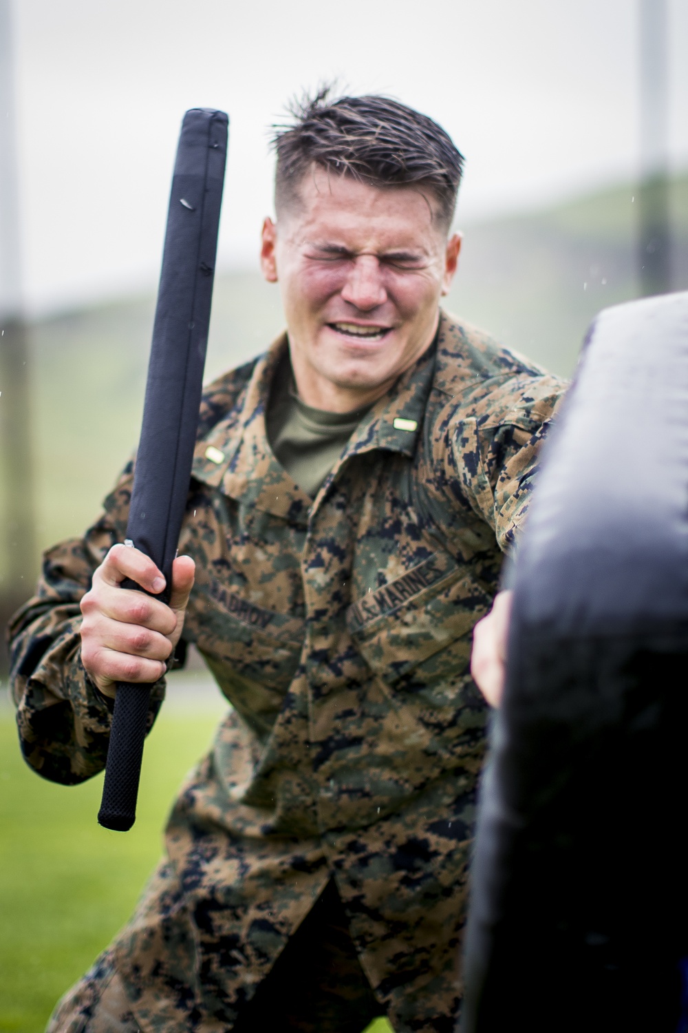 1st Law Enforcement Battalion Hosts OC Spray Course