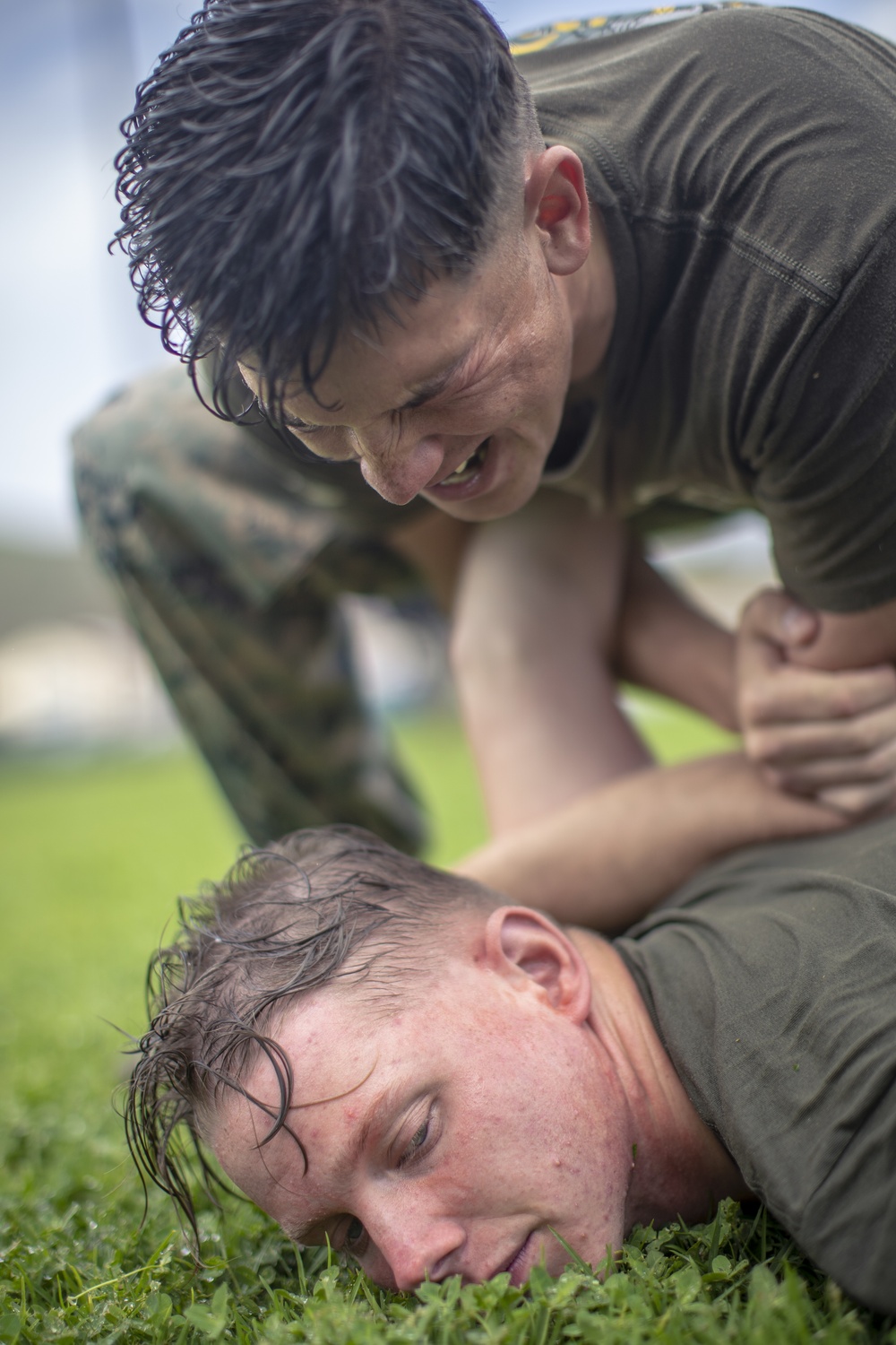 1st Law Enforcement Battalion Hosts OC Spray Course