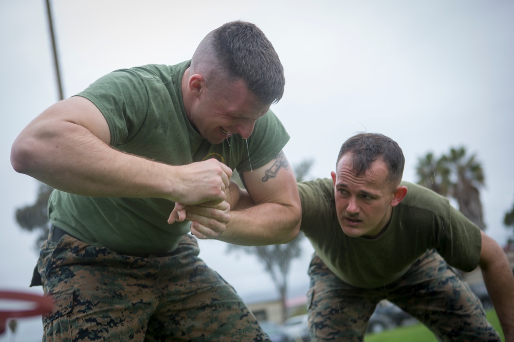 1st Law Enforcement Battalion Hosts OC Spray Course