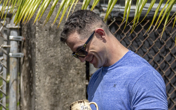 VMFA(AW)-242 help out the local community