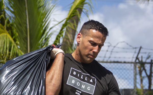 VMFA(AW)-242 help out the local community