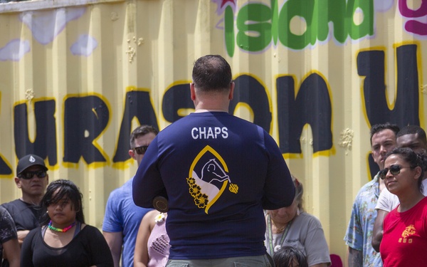 VMFA(AW)-242 help out the local community