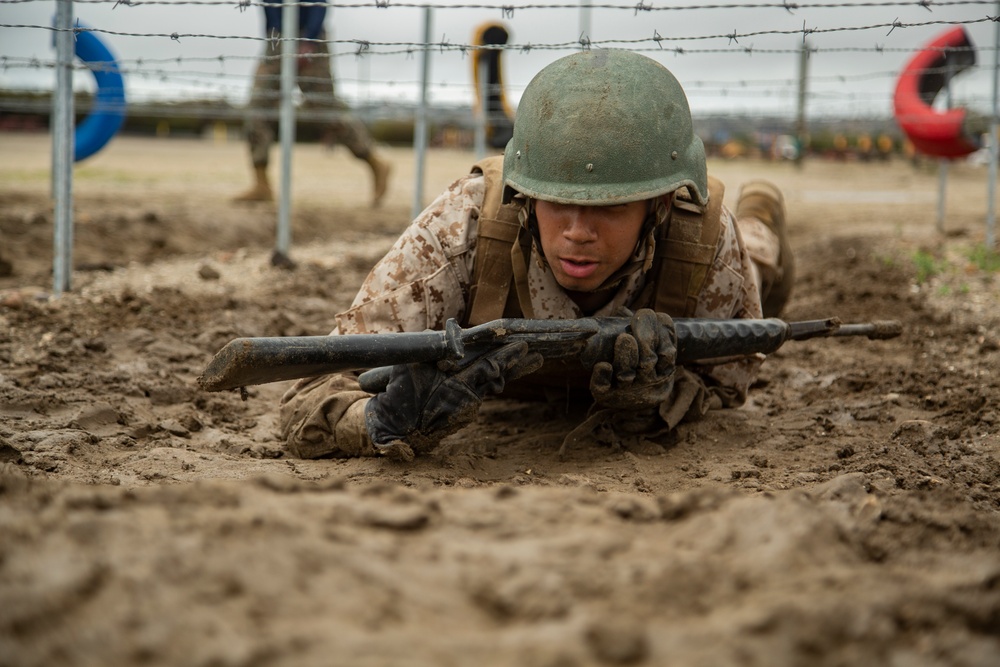 Mike Company Bayonet Assualt Course