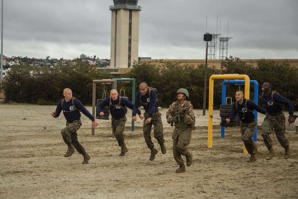 Mike Company Bayonet Assualt Course