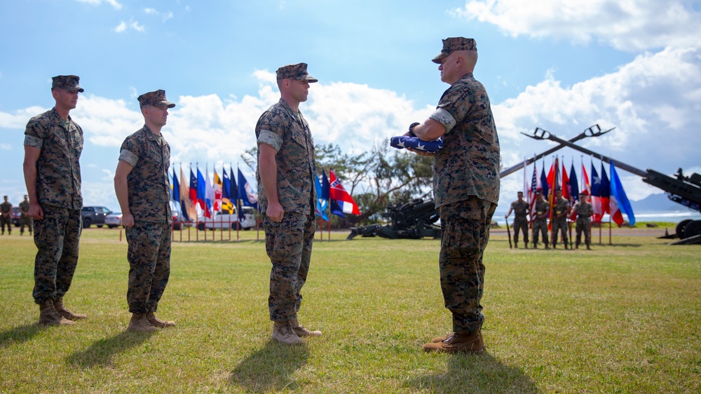 1st Battalion 12th Marines Retirement Ceremony