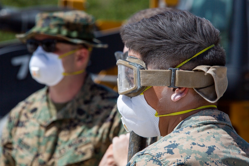 U.S. Marines and Airmen perform ADR