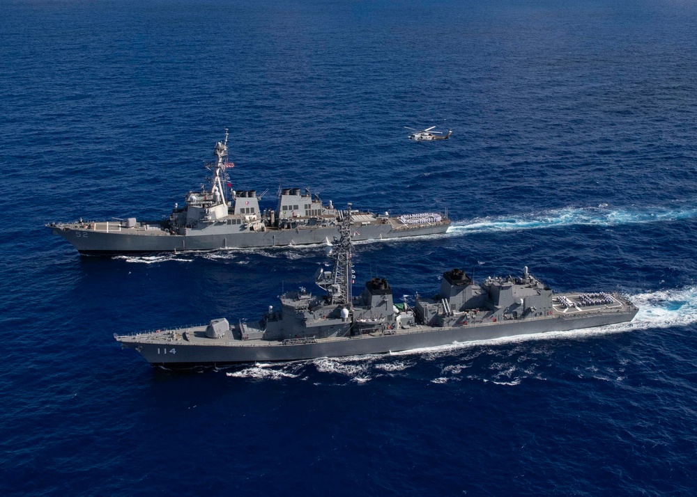 U.S. Navy, JMSDF Commemerate Treaty of Mutual Cooperation and Security Between United States and Japan