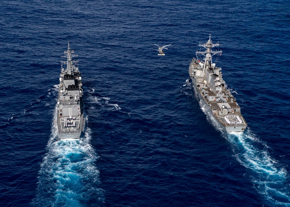 U.S. Navy, JMSDF Commemerate Treaty of Mutual Cooperation and Security Between United States and Japan