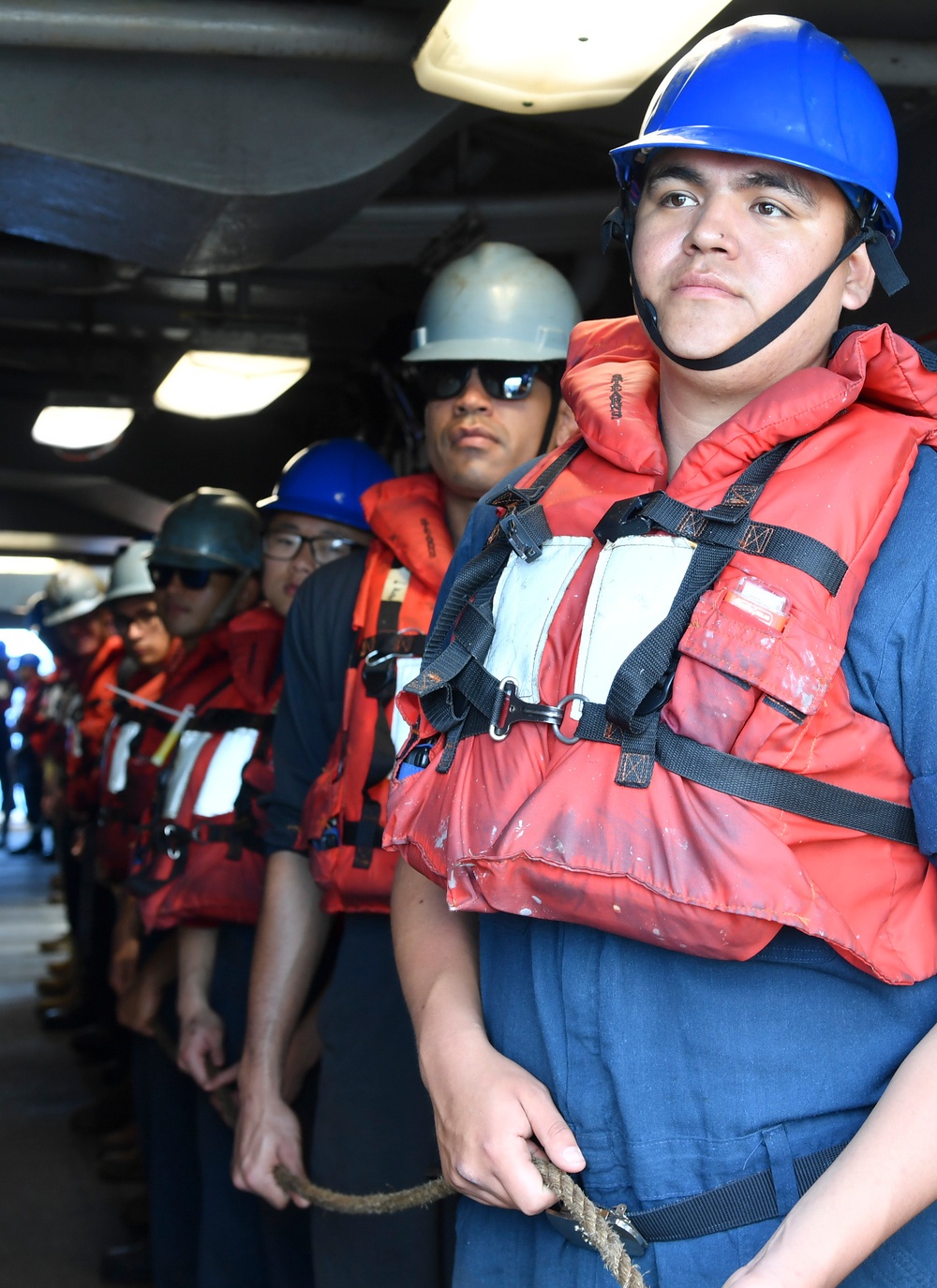 USS Germantown (LSD 42) RAS