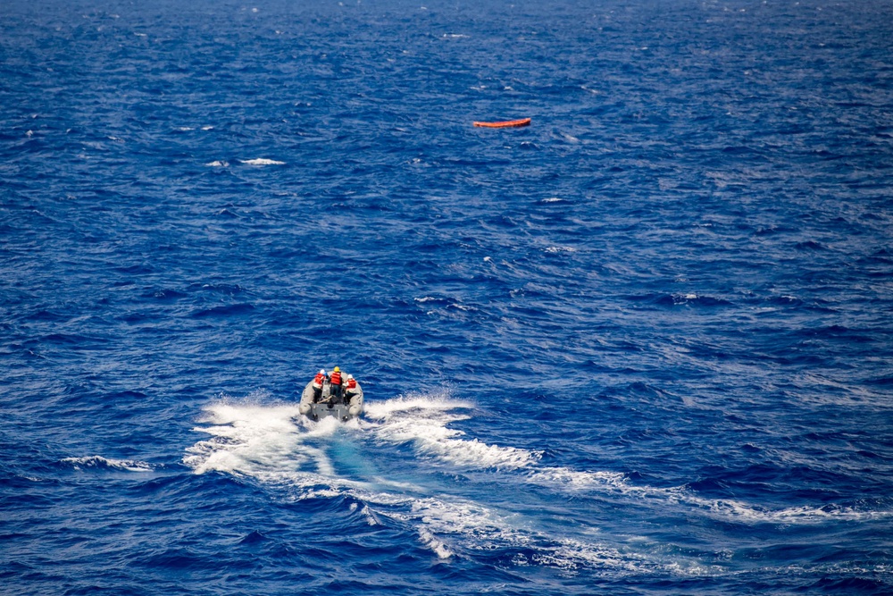 USS Shiloh Small Boat Operations