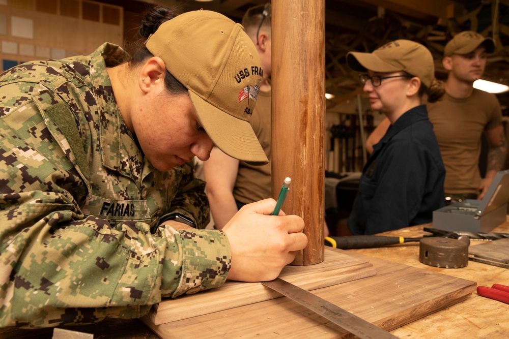 USS Emory S. Land Helps Repair Ships in Sasebo