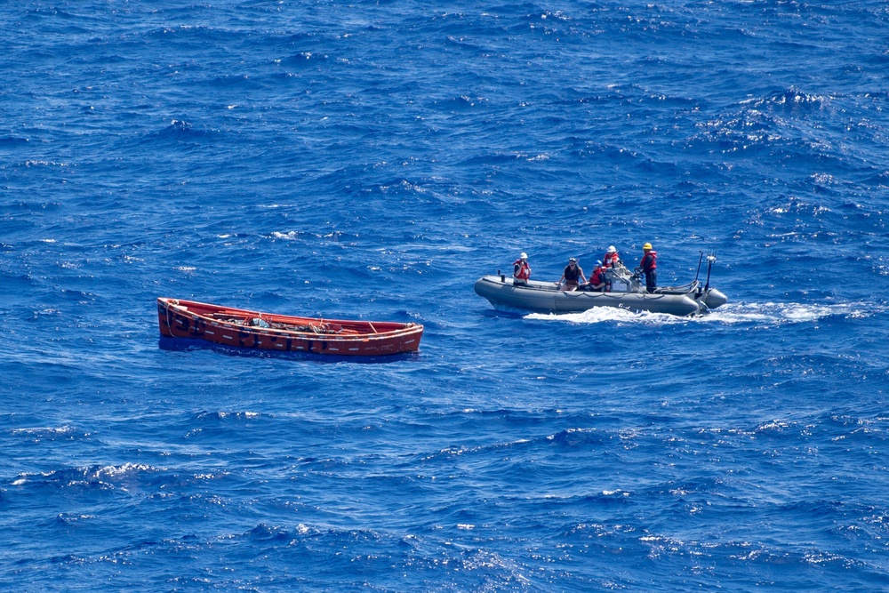 USS Shiloh Small Boat Operations