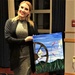 Fort McCoy community members create works of art at Sit, Sip, Paint event