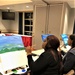 Fort McCoy community members create works of art at Sit, Sip, Paint event