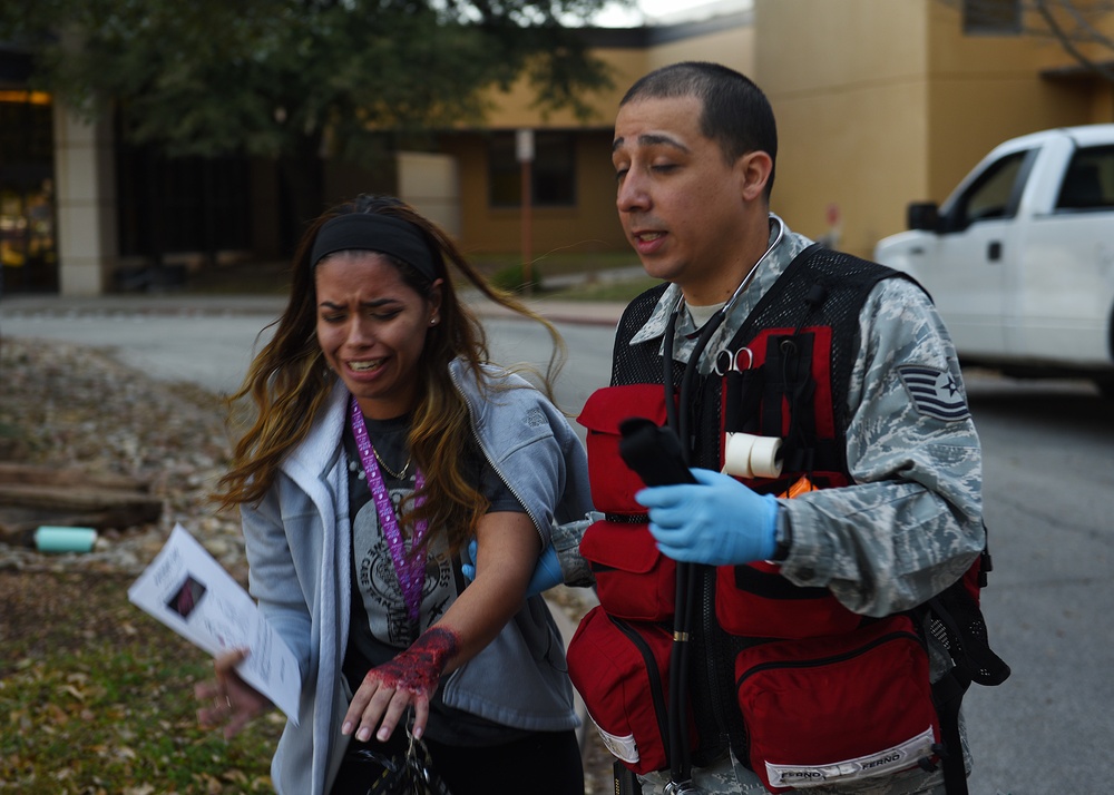 7th Medical Group exercises the Ready Eagle program