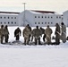 CWOC Class 20-04 students learn to build Arctic tent during training at Fort McCoy