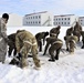 CWOC Class 20-04 students learn to build Arctic tent during training at Fort McCoy