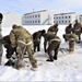 CWOC Class 20-04 students learn to build Arctic tent during training at Fort McCoy