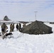 CWOC Class 20-04 students learn to build Arctic tent during training at Fort McCoy