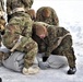 CWOC Class 20-04 students learn to build Arctic tent during training at Fort McCoy