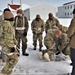 CWOC Class 20-04 students learn to build Arctic tent during training at Fort McCoy