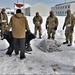 CWOC Class 20-04 students learn to build Arctic tent during training at Fort McCoy