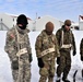 CWOC Class 20-04 students learn to build Arctic tent during training at Fort McCoy