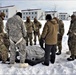 CWOC Class 20-04 students learn to build Arctic tent during training at Fort McCoy