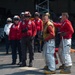 USS Green Bay flight deck firefighting drill, March 11, 2020