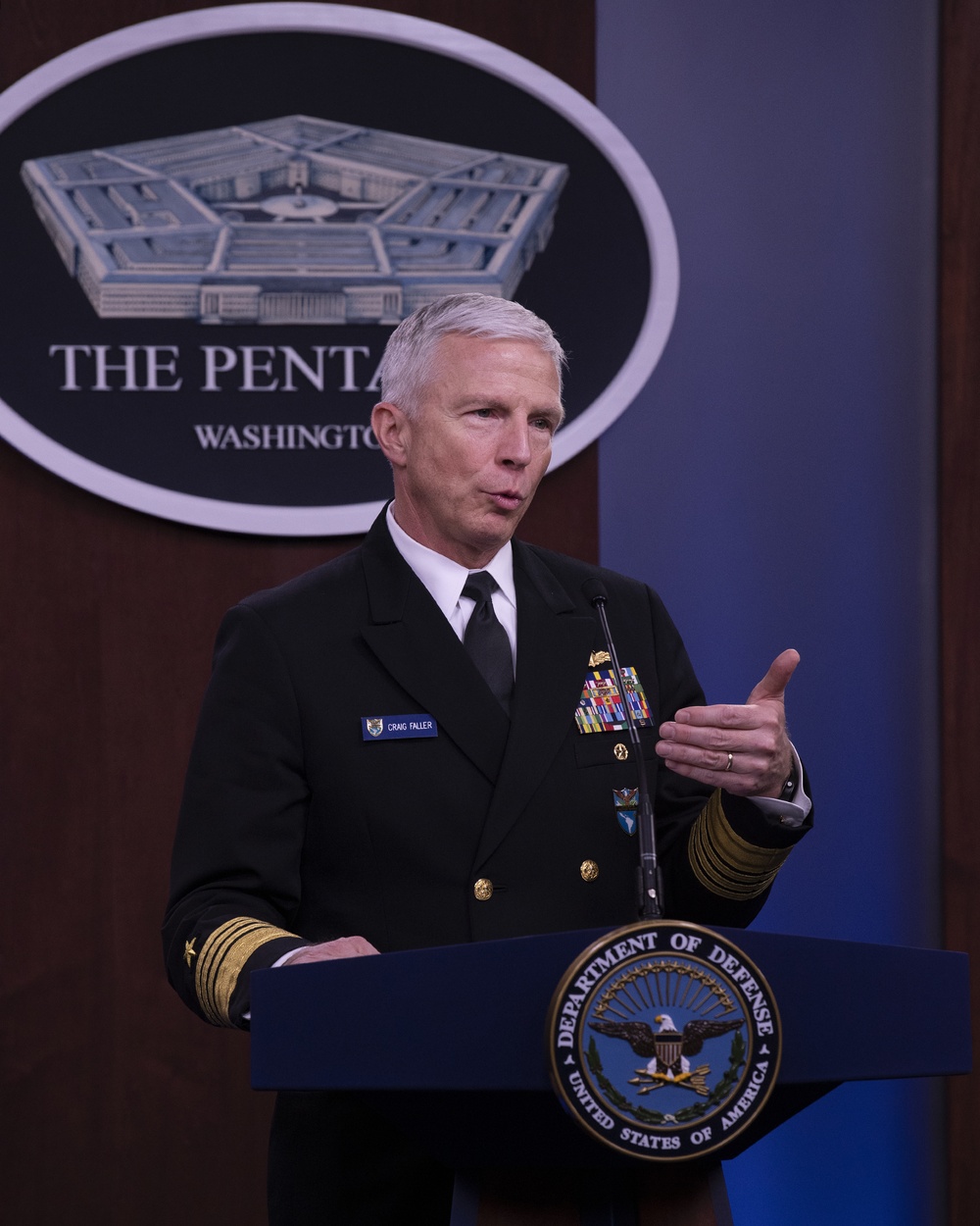 Pentagon Press Briefing with Admiral Craig S. Faller, Commander, U.S. Southern Command