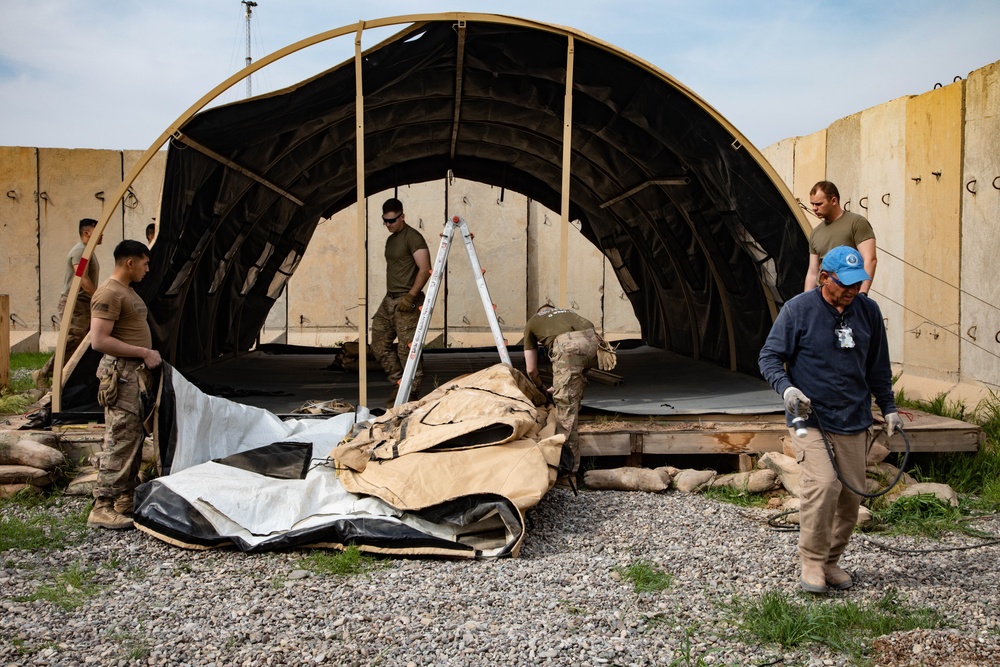 U.S. Forces transfer camp Q-West authority to Iraqi army