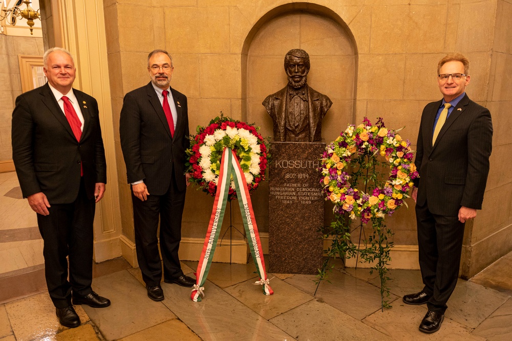 Congressional Lajos Kossuth Statue 30th Anniversary