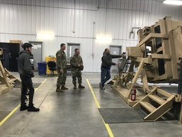 Monroe High Students Shadow Eagle Brigade Soldiers