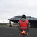 Whiteman AFB B-2 Spirits leave Lajes Field