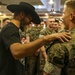 Donald &quot;Cowboy&quot; Cerrone visits Marine Barracks Washington