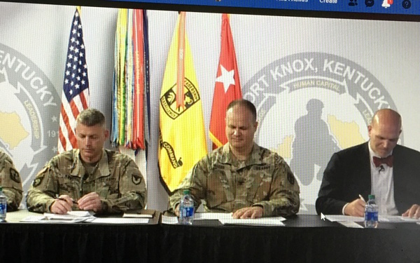 Fort Knox leaders conduct Facebook Live town hall to inform community about coronavirus