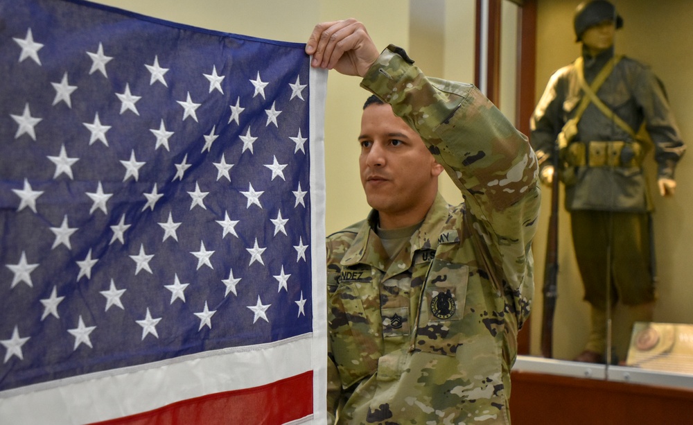 Army Reserve honor guard Soldiers put their best foot forward