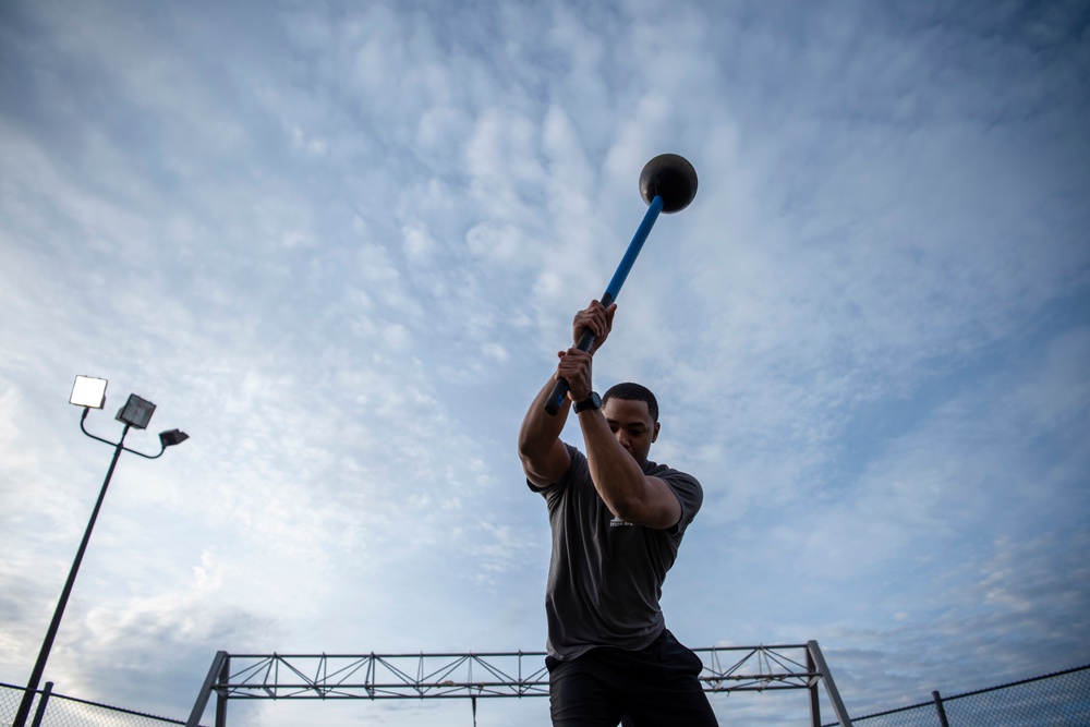 FSS hosts First Sergeants for Alpha Warrior workout